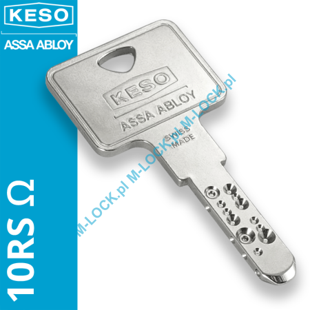 KESO 10RS Omega, dorobienie klucza do karty
