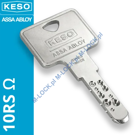 KESO 10RS Omega, dorobienie klucza do karty