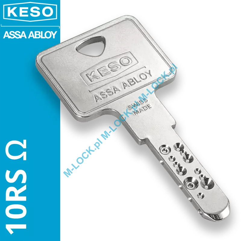 KESO 10RS Omega, dorobienie klucza do karty