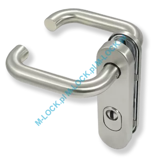 Klamka antywłamaniowa PROTECTOR ES-170U-72Y-9-CS (stal nierdzewna) - 3