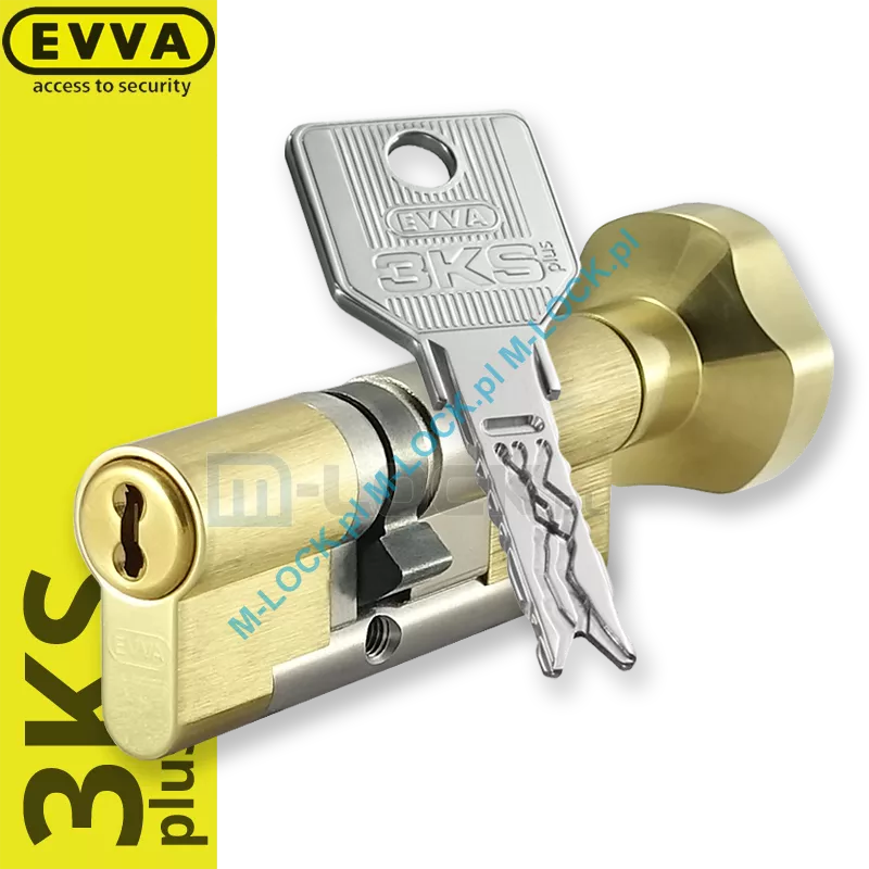EVVA 3KSplus 36/46G1NM (82 mm), wkładka patentowa