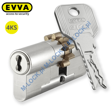 EVVA 4KS 31/41ZN (72 mm), wkładka patentowa