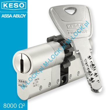 KESO 8000S Omega2 30/40ZN (70 mm), wkładka patentowa