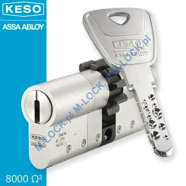 KESO 8000S Omega2 30/40ZN (70 mm), wkładka patentowa