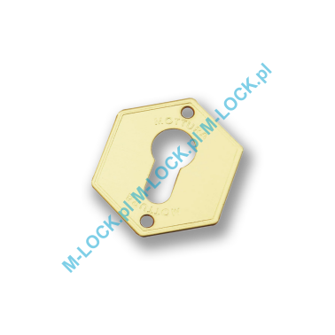 Rozeta na wkładkę MOTTURA 95.297OLV, mosiądz błyszczący