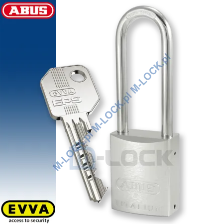 ABUS-86TI-45/HB80 TITALIUM / kłódka z wkładką EVVA EPS