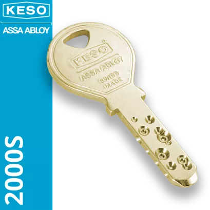 KESO 2000S gold, dorobienie klucza do karty