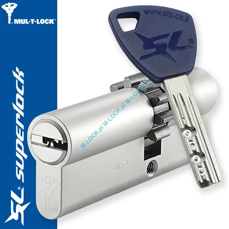 MUL-T-LOCK SL Classic 33/48ZN (81 mm), wkładka patentowa (WITEX Super Lock)