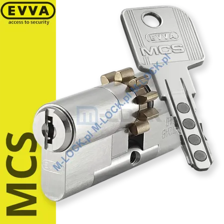 EVVA MCS 31/41ZN (72 mm), wkładka patentowa