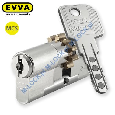 EVVA MCS 31/41ZN (72 mm), wkładka patentowa