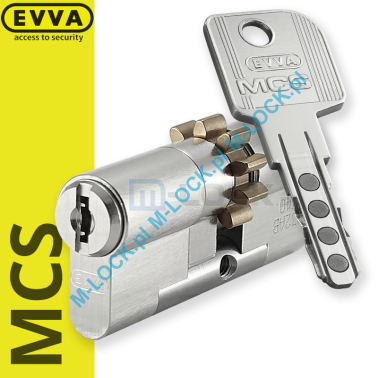 EVVA MCS 31/41ZN (72 mm), wkładka patentowa