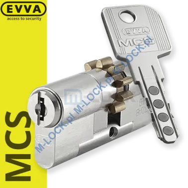 EVVA MCS 31/41ZN (72 mm), wkładka patentowa