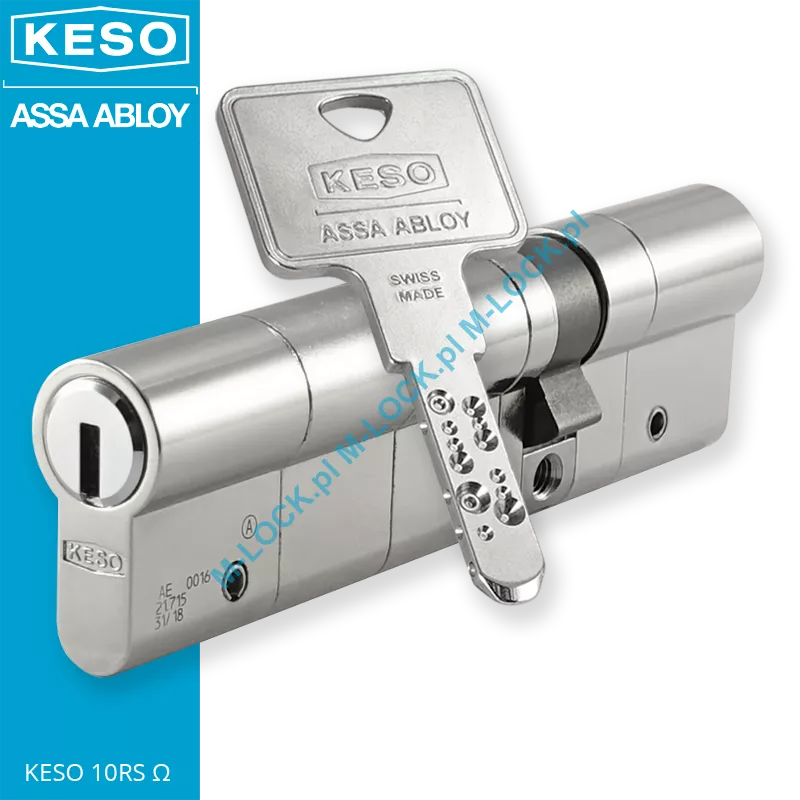 KESO 10RS Omega 40/75NN (115 mm), wkładka patentowa