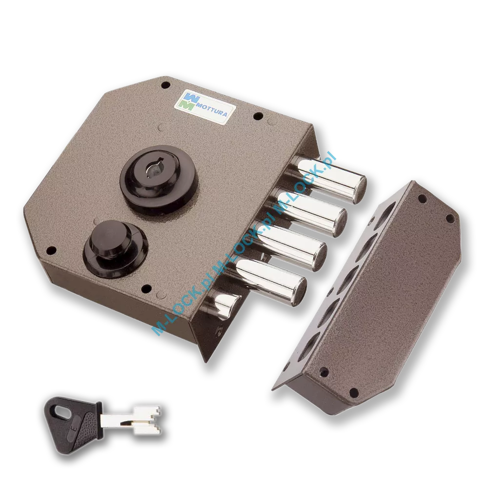 MOTTURA 30.610 zamek na klucz typu POMPA z zatrzaskiem