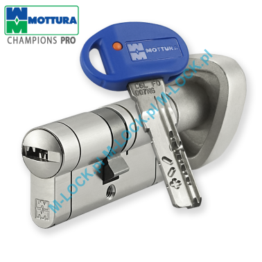 MOTTURA Champions PRO 31/36G3NN (67 mm), wkładka patentowa z pokrętłem