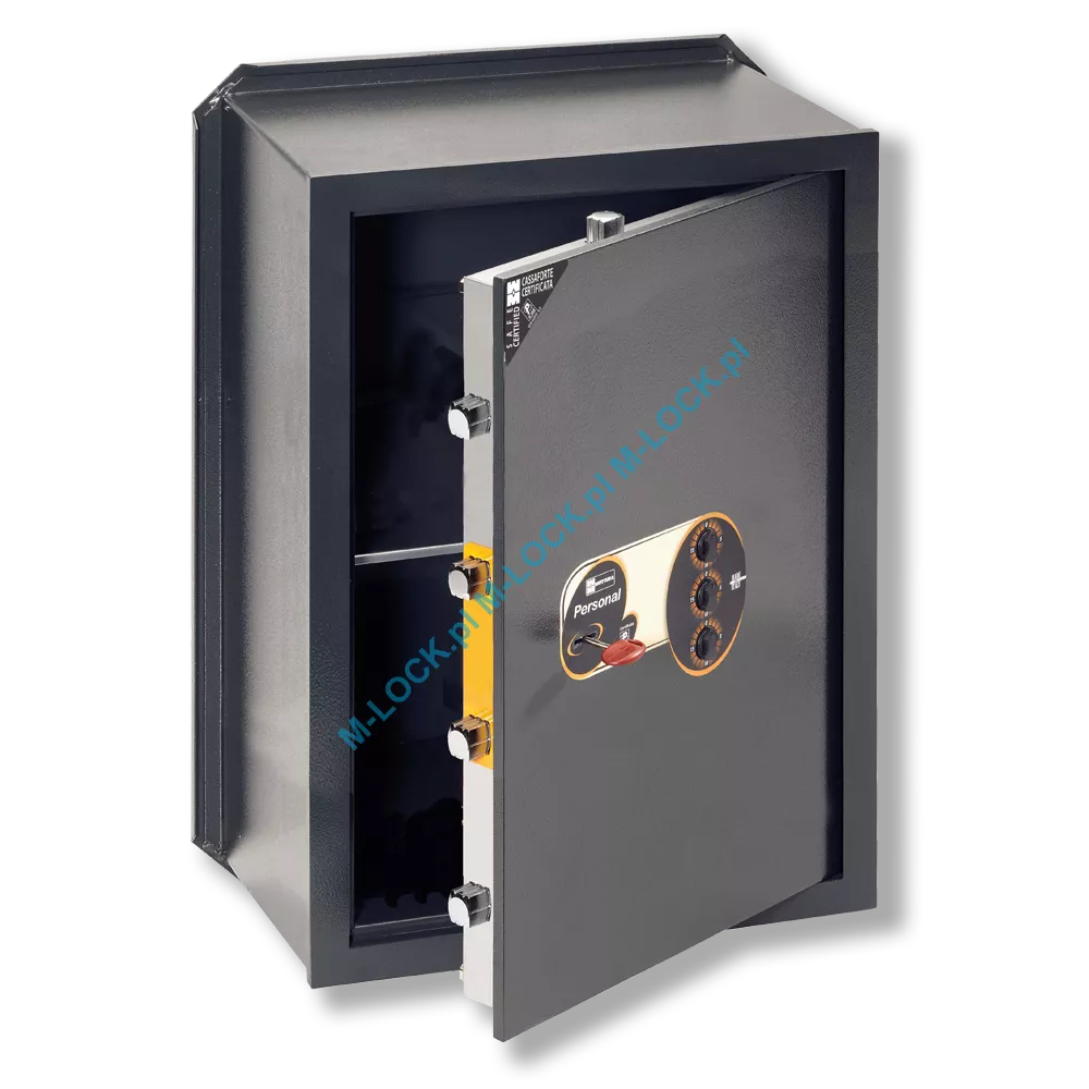MOTTURA 11.2530 PERSONAL sejf ścienny z zamkiem kluczowym i mechanizmem szyfrowym (76 l)