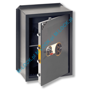 MOTTURA 11.2530 PERSONAL sejf ścienny z zamkiem kluczowym i mechanizmem szyfrowym (76 l)