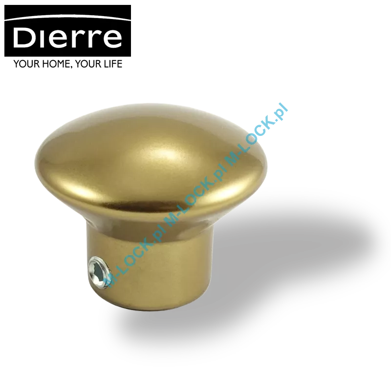 DIERRE - pokrętło G1 do wkładki profilowej, brąz anodowany