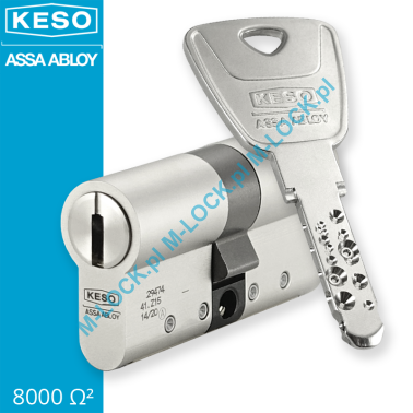 KESO 8000S Omega2 30/30NN (60 mm), wkładka patentowa