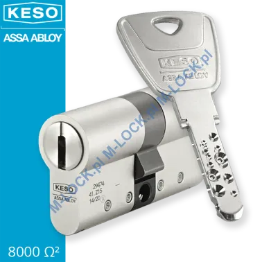 KESO 8000S Omega2 30/30NN (60 mm), wkładka patentowa