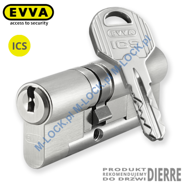 EVVA ICS 36/46NN (82 mm), wkładka patentowa do drzwi Dierre