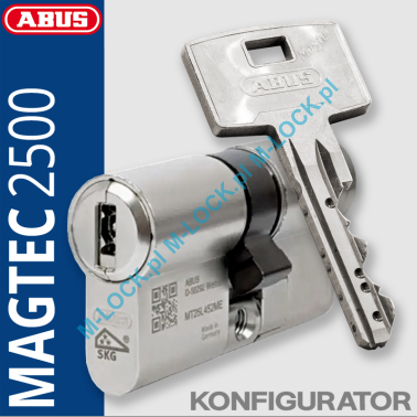 ABUS MAGTEC 2500 - wkładka patentowa magnetyczna modułowa (konfigurator)