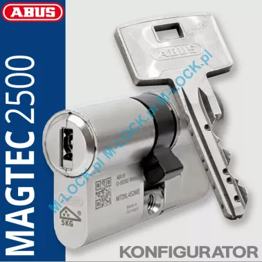 ABUS MAGTEC 2500 - wkładka patentowa magnetyczna modułowa (konfigurator)