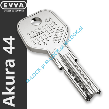 EVVA Akura 44, dorobienie klucza do karty (profil 192TB)