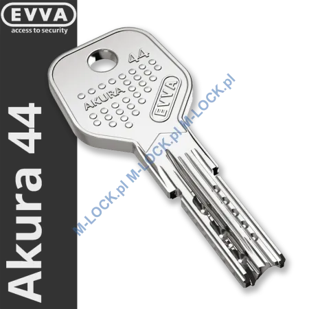 EVVA Akura 44, dorobienie klucza do karty (profil 192TB)