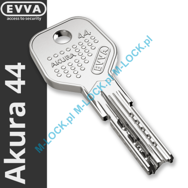 EVVA Akura 44, dorobienie klucza do karty (profil 192TB)