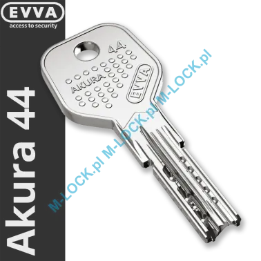 EVVA Akura 44, dorobienie klucza do karty (profil 192TB)