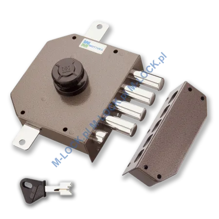 MOTTURA 30.631 zamek rozporowy na klucz typu POMPA z zatrzaskiem