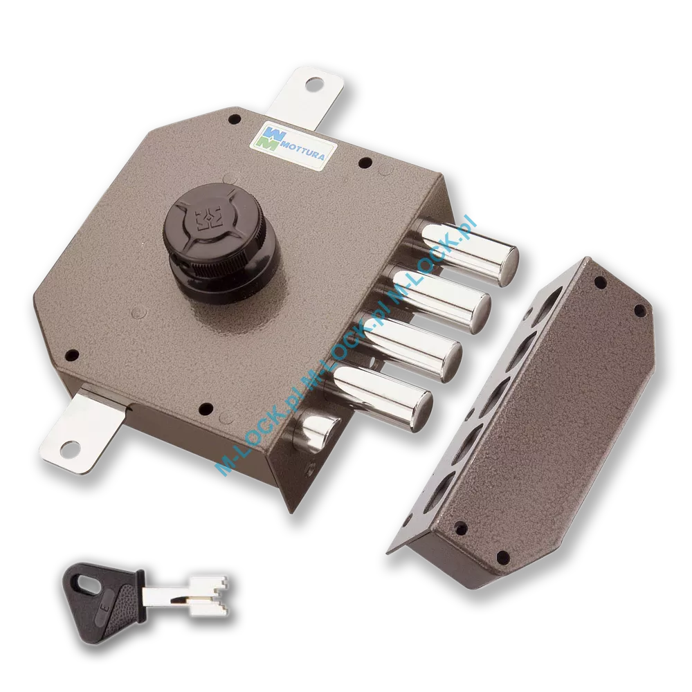 MOTTURA 30.631 zamek rozporowy na klucz typu POMPA z zatrzaskiem