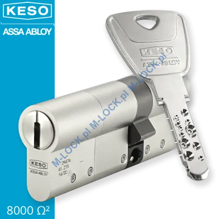 KESO 8000S Omega2 30/50NN (80 mm), wkładka patentowa