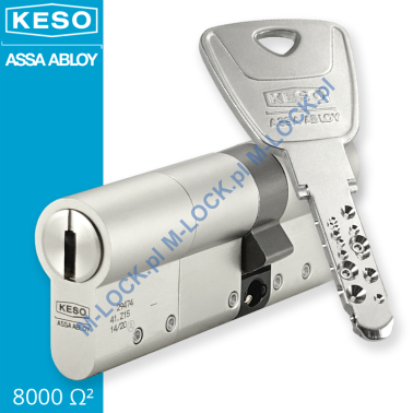 KESO 8000S Omega2 30/50NN (80 mm), wkładka patentowa