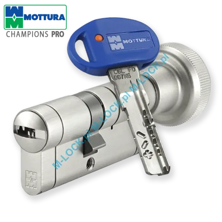 MOTTURA Champions PRO 31/41G2NN (72 mm), wkładka patentowa z pokrętłem