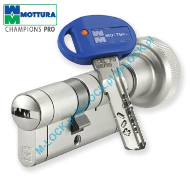 MOTTURA Champions PRO 31/41G2NN (72 mm), wkładka patentowa z pokrętłem