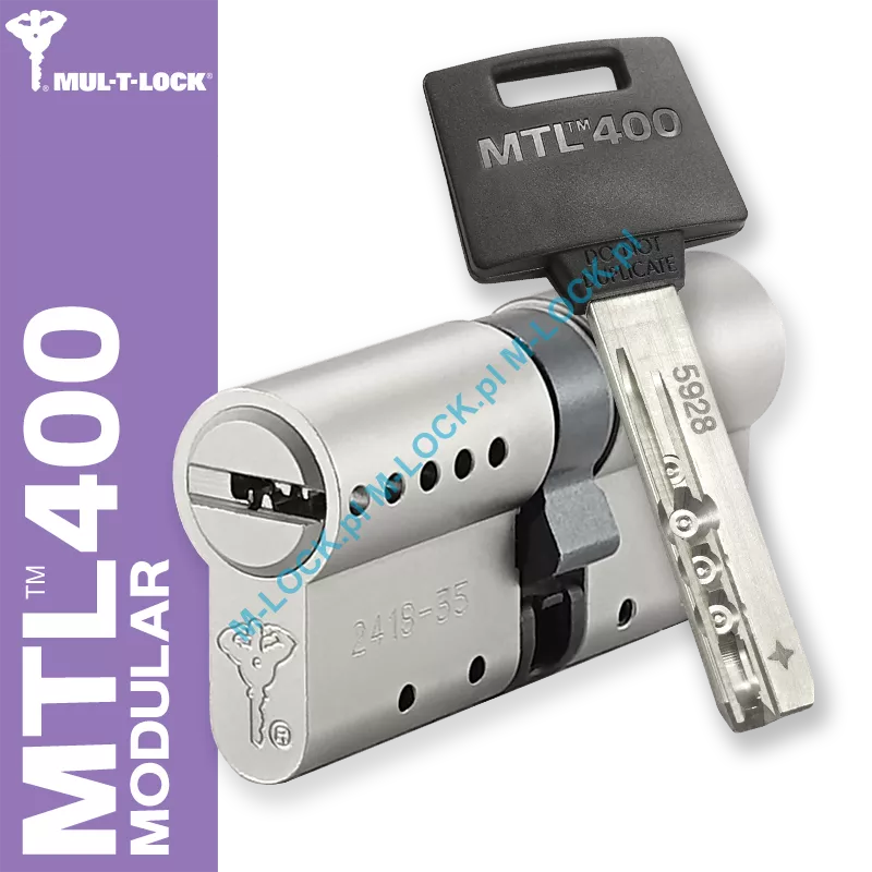 MUL-T-LOCK MTL 400 Modular / Classic PRO 31/35NN (66 mm), wkładka patentowa