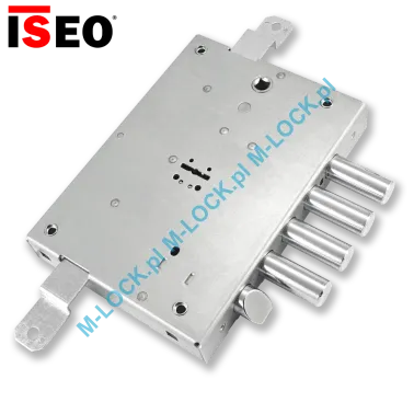 ISEO 608.28N, zamek centralny-rozporowy do drzwi De LOME, Padilla