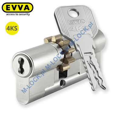 EVVA 4KS 36/46ZN (82 mm), wkładka patentowa do drzwi WITEX Super-Lock