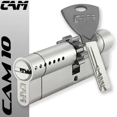 CAM 10 40/55ZN (76 mm), wkładka patentowa wkładka patentowa do drzwi WITEX Superlock