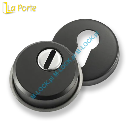 La Porte G5, rozeta antywłamaniowa (kolor czarny)
