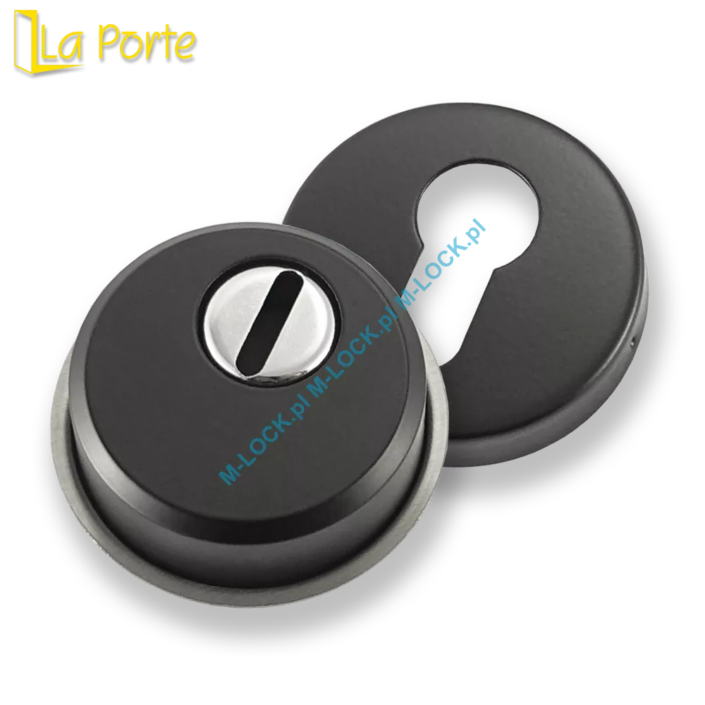 La Porte G5, rozeta antywłamaniowa (kolor czarny)