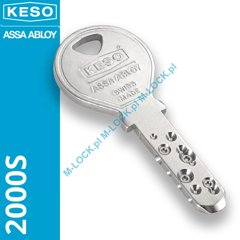 KESO 2000S, dorobienie klucza do karty (profil CE)