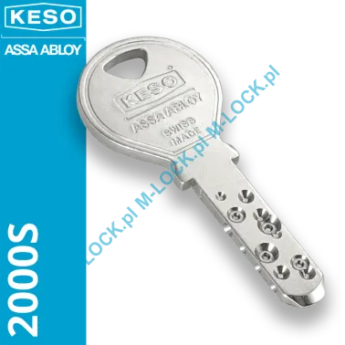 KESO 2000S, dorobienie klucza do karty