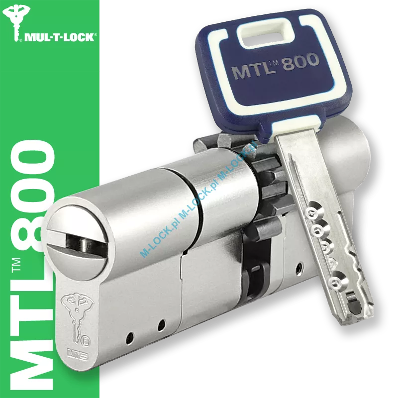MUL-T-LOCK MTL800 Modular 33/48ZN (81 mm), wkładka patentowa do drzwi WITEX Super-Lock