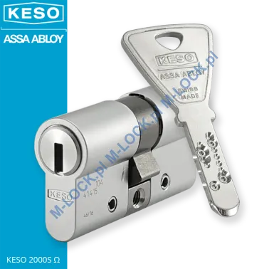 KESO 2000S Omega 30/30NN (60 mm), wkładka patentowa