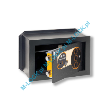 MOTTURA 11.2120 PERSONAL sejf ścienny z zamkiem kluczowym i mechanizmem szyfrowym (10 l)