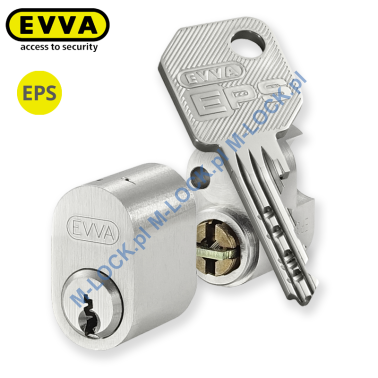 EVVA EPS 602N, cylinder owalny (skandynawski), dwustronny