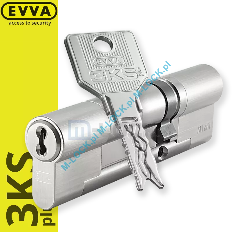 EVVA 3KSplus 36/66NN (102 mm), wkładka patentowa